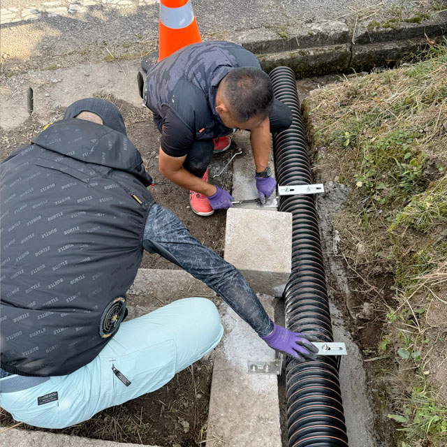 土木工事作業風景